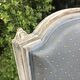 Pair of blue Louis XVI style armchairs