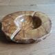 Alabaster ashtray caramel from Italy