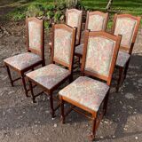 6 old chairs