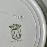 4 Terre de Fer Saint Amand flat plates, mimosa decoration