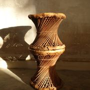 Paire de tabourets art primitif