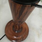 Frosted glass mushroom lamp