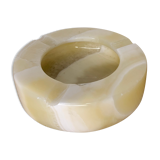 Vintage white marble ashtray