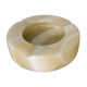 Vintage white marble ashtray