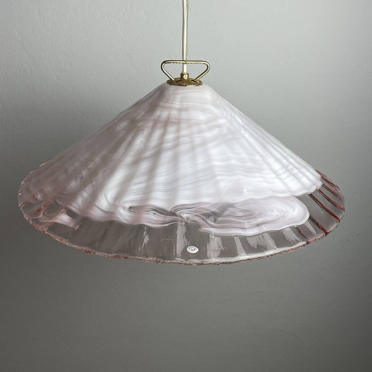 Vintage Murano Glass Pendant Light by La Murrina, Italy, 1970s