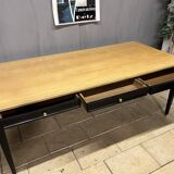 Administration table for dining room or rectangular oak desk