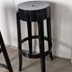 Trois Tabourets hauts, Charles Ghost par Kartell et Starck