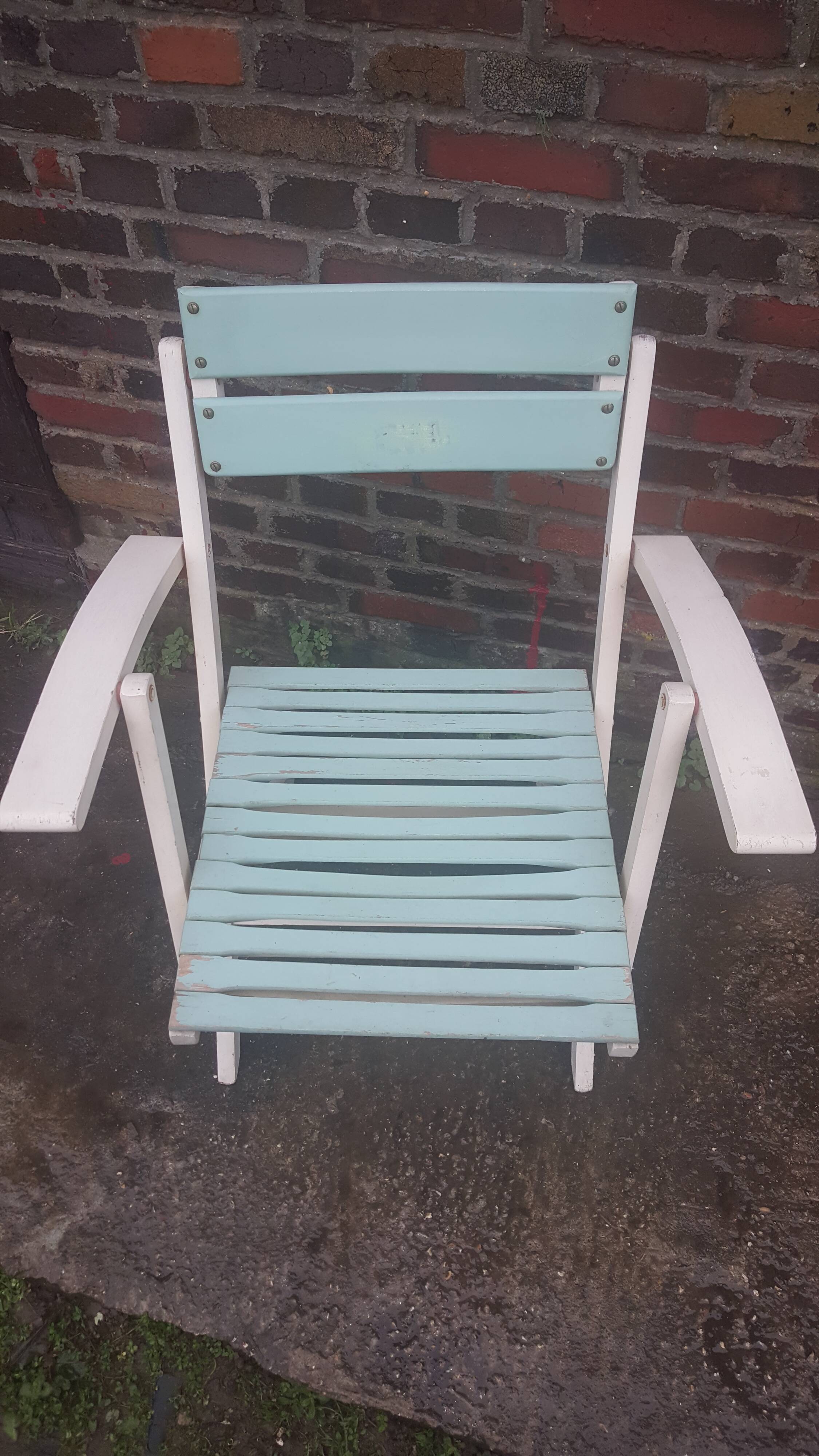Garden folding chair 1960
