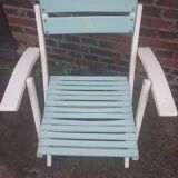Fauteuil pliant de jardin 1960