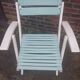Fauteuil pliant de jardin 1960