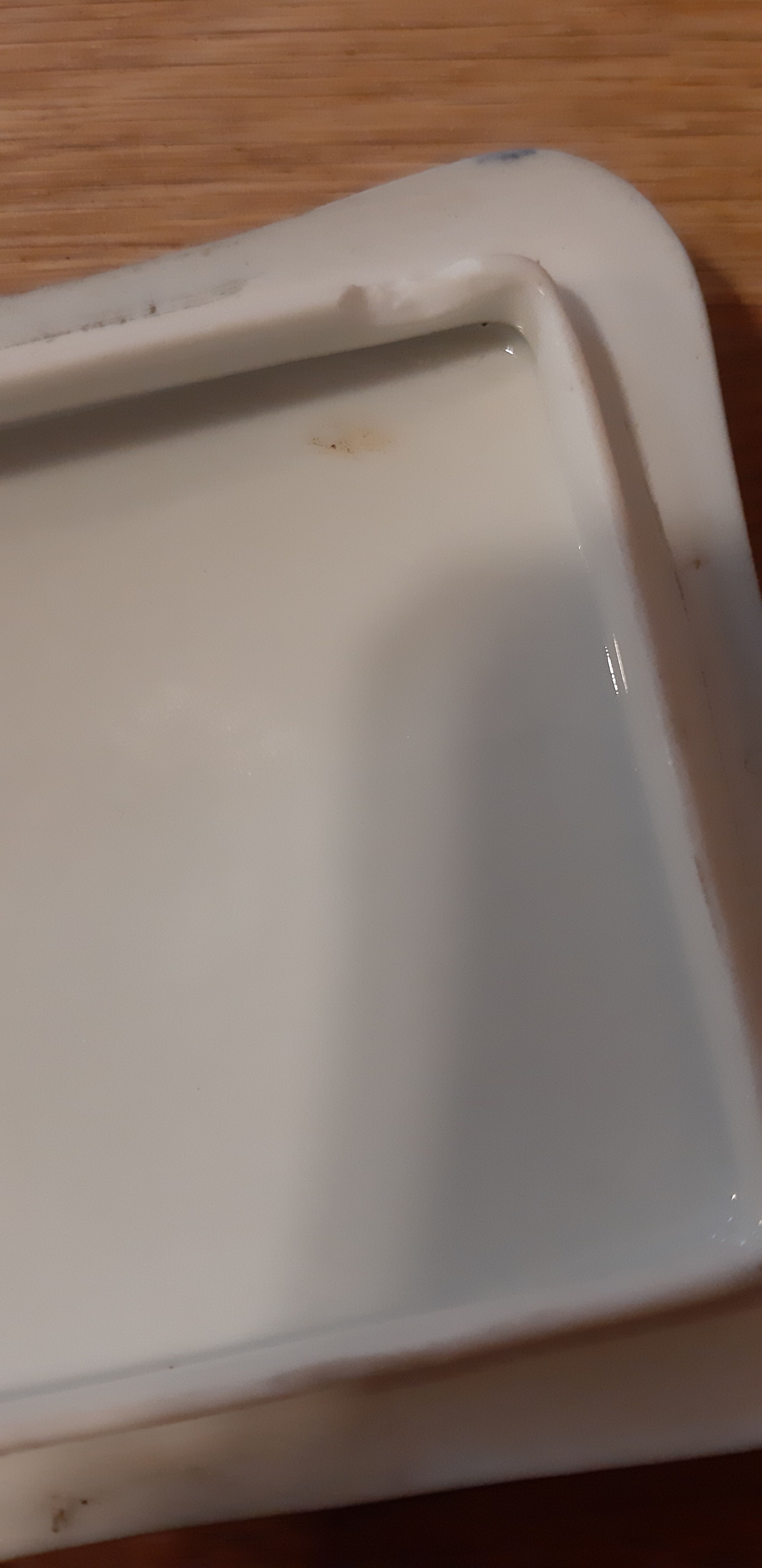 Jewelry box, oven blue