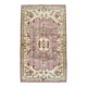 Rare Tapis Vintage Anatolie | Rose Antique & Crème Floral Rug, 185x314 Cm