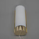 Brass and opaline glass wall lamp, glashutte limburg, 1970s
