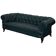 Victorian restored leather Chesterfield sofa 1890 Cornelius V Smith with springs