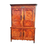Buffet Two Bodies In Moulded Oak From 19th century