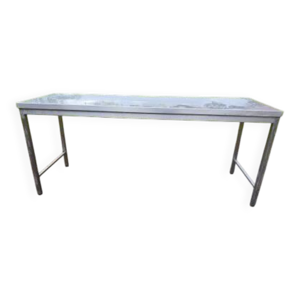 Table inox de collectivité
