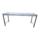 Stainless steel communal table