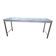 Stainless steel communal table