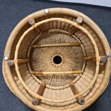 Vintage Egon Eiermann wicker chair model E 10