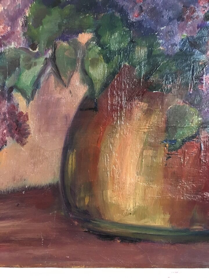 Painting oil XIX ieme