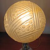 Art deco style table lamp from the 50s