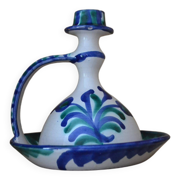 Spanish candlestick hand-painted