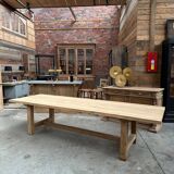 Grande table d’office Début XXème en chêne massif