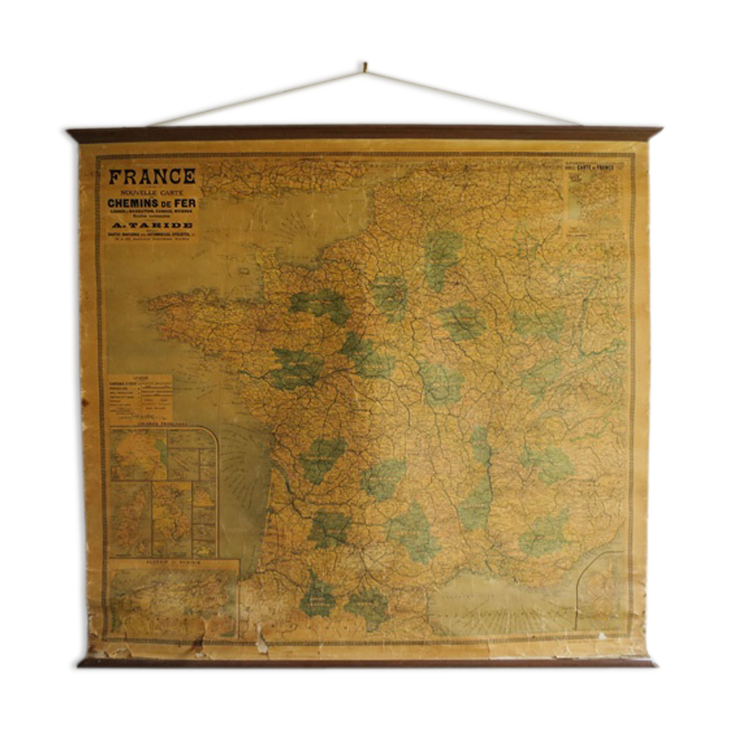 Map railway taride