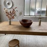 XL thuja root wooden dish