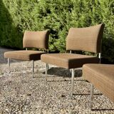 Set of 3 1960s armchairs