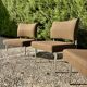 Set of 3 1960s armchairs