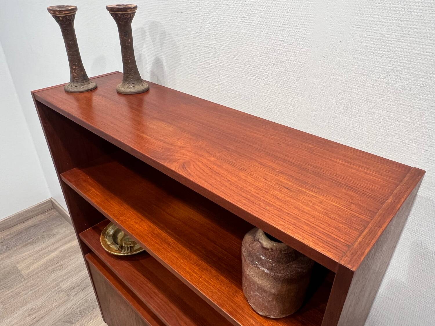 Scandinavian teak bookcase