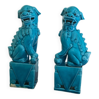 Pair of ancient Fô dogs.