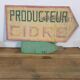 Producer sign