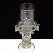 Vase en verre d'art vénitien du début du XXe siècle