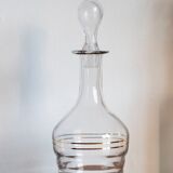 Golden vintage decanter