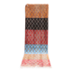 Handwoven coloured wool rug, 295 x 85 cm - R364