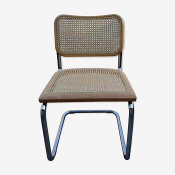 Marcel Breuer design "cesca" chair, Italian edition 70's