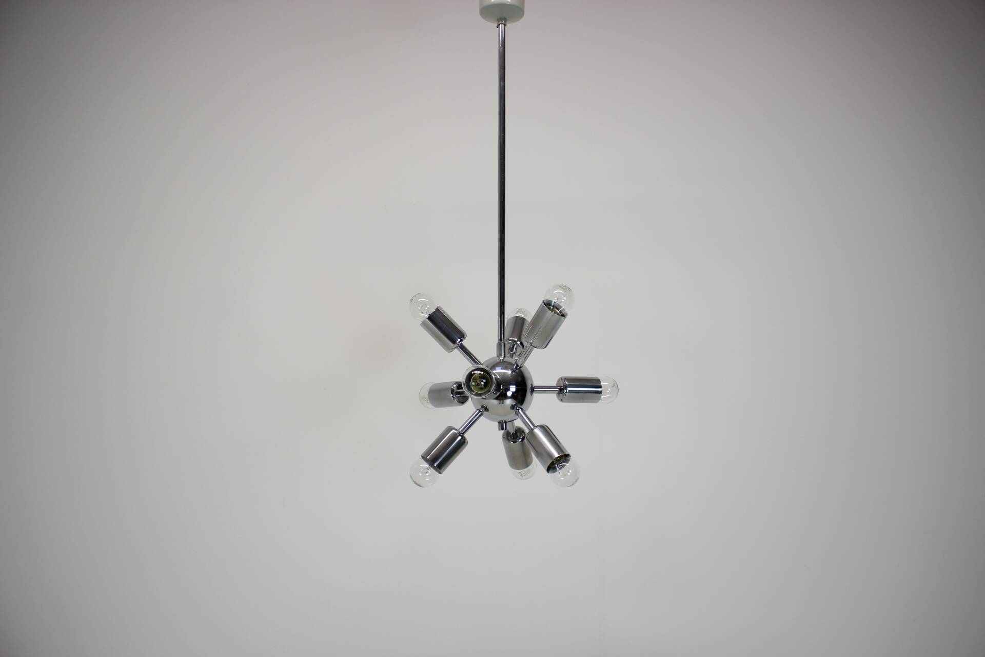 Chrome Pendant Sputnik by Drupol, 1970s