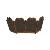 Chimney fire screen