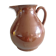 Pitcher brown glazed ceramic ball 60/70 years