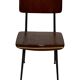 Vintage Marko holland industrial school chair 60's netherlands design