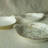 Fire-fired porcelain egg dishes