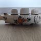 Vintage French Faience Condiment Set
