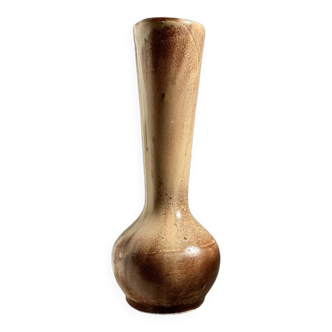 Stoneware soliflore vase H: 24cm