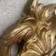 20th century gilded wooden mirror with bezels h120 x l71