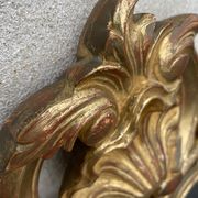 20th century gilded wooden mirror with bezels h120 x l71