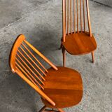 Elegant lounge chairs, 1955, set of 2