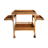 1950s rattan dessert