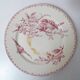 Terre de fer Digoin Sarreguemines 6 flat plates FAVORI birds model